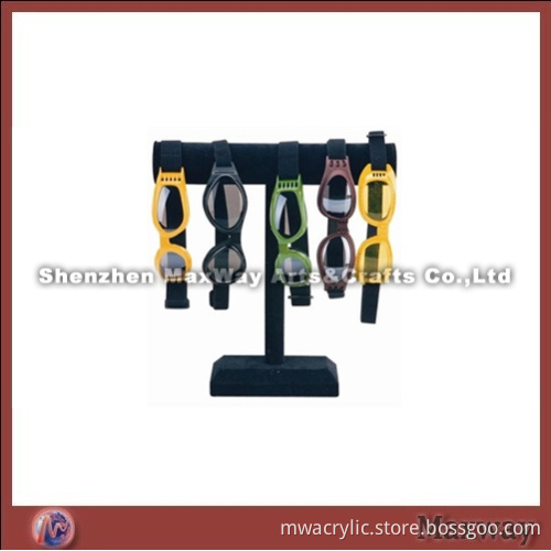High Grade T-shaped Acrylic Goggle Holder/Display